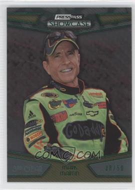 2010 Press Pass Showcase - [Base] - Green 3rd Gear #1 - Mark Martin /50