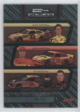 2010 Press Pass Showcase - [Base] - Green 3rd Gear #33 - Classic Collections - Clint Bowyer, Kevin Harvick, Jeff Burton /50