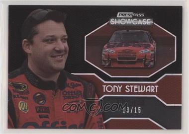 2010 Press Pass Showcase - [Base] - Holo 4th Gear #43 - Elite Exhibit - Tony Stewart /15