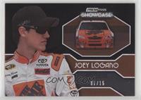 Elite Exhibit - Joey Logano #/15