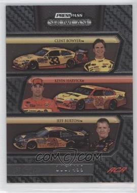 2010 Press Pass Showcase - [Base] #33 - Classic Collections - Clint Bowyer, Kevin Harvick, Jeff Burton /499