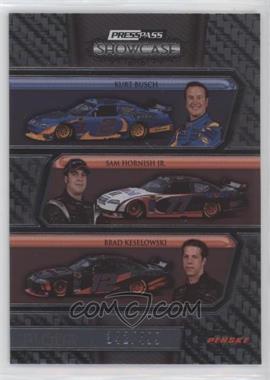 2010 Press Pass Showcase - [Base] #36 - Classic Collections - Kurt Busch, Sam Hornish Jr., Brad Keselowski /499