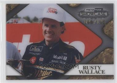 2010 Press Pass Showcase - Racing's Finest - Gold #RF 5 - Rusty Wallace /125