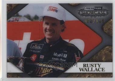 2010 Press Pass Showcase - Racing's Finest - Gold #RF 5 - Rusty Wallace /125