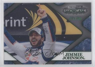 2010 Press Pass Showcase - Racing's Finest - Green #RF 12 - Jimmie Johnson /50