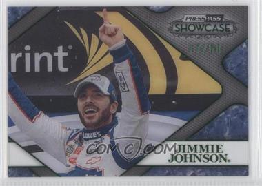 2010 Press Pass Showcase - Racing's Finest - Green #RF 12 - Jimmie Johnson /50