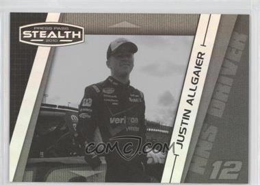 2010 Press Pass Stealth - [Base] - Black and White #37 - NASCAR Nationwide Series - Justin Allgaier