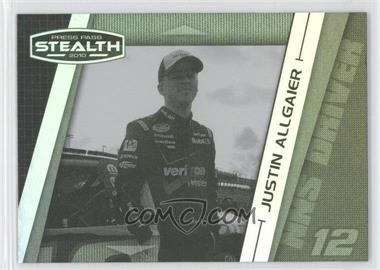 2010 Press Pass Stealth - [Base] - Black and White #37 - NASCAR Nationwide Series - Justin Allgaier