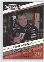 Ryan Newman #/25