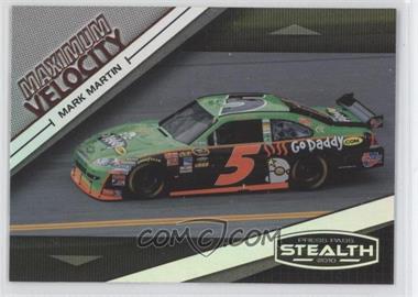 2010 Press Pass Stealth - [Base] #56 - Maximum Velocity - Mark Martin