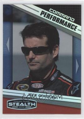 2010 Press Pass Stealth - [Base] #72 - Command Performance - Jeff Gordon