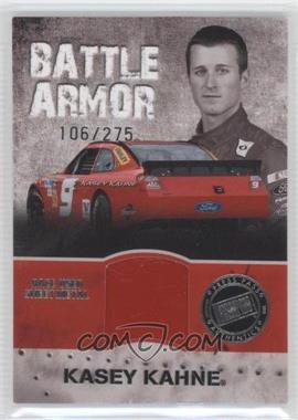 2010 Press Pass Stealth - Battle Armor - Silver #BA-KK - Kasey Kahne /275