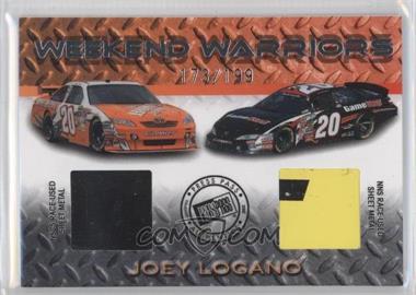 2010 Press Pass Stealth - Weekend Warriors - Silver #WW-JL - Joey Logano /199