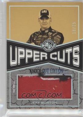 2010 Wheels Main Event - Upper Cuts - Knock Out Patches #UCKO-JB - Jeff Burton /25