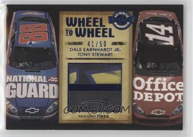 2010 Wheels Main Event - Wheel to Wheel - Blue #WW-DETS - Dale Earnhardt Jr., Tony Stewart /50