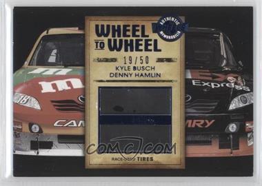 2010 Wheels Main Event - Wheel to Wheel - Blue #WW-KBDH - Kyle Busch, Denny Hamlin /50