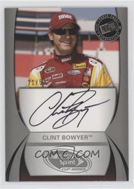 2011 Press Pass - Autographs - Silver #_CLBO - Clint Bowyer /50