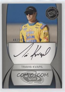 2011 Press Pass - Autographs - Silver #_TRKV - Travis Kvapil /50