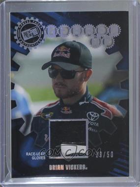 2011 Press Pass - Geared Up Race-Used - Holofoil #GU-BV - Brian Vickers /50
