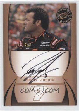 2011 Press Pass - Press Pass Authentics Autographs - Bronze #_ROGO - Robby Gordon /20