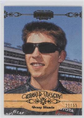 2011 Press Pass Eclipse - [Base] - Gold #55 - Honor Society - Denny Hamlin /55