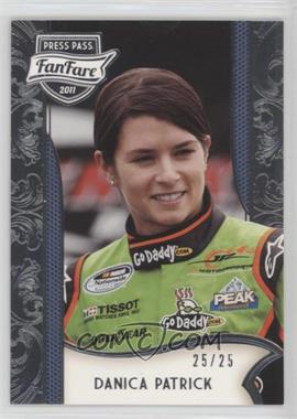 2011 Press Pass Fanfare - [Base] - Silver #45 - Danica Patrick /25