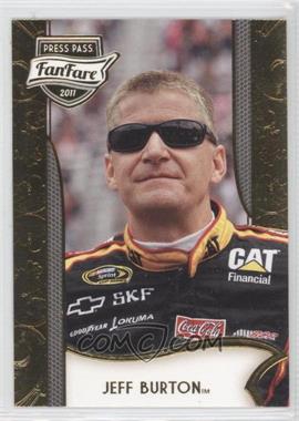 2011 Press Pass Fanfare - [Base] #6 - Jeff Burton