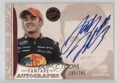 2011 Press Pass Fanfare - Fanfare Autographs - Bronze #FA-AD - Austin Dillon /245