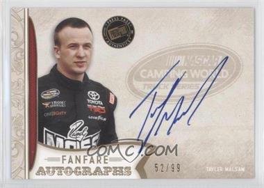 2011 Press Pass Fanfare - Fanfare Autographs - Gold #FA-TM - Tayler Malsam /99