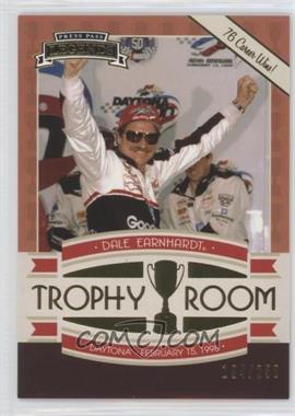 2011 Press Pass Legends - [Base] - Gold #63 - Trophy Room - Dale Earnhardt /250