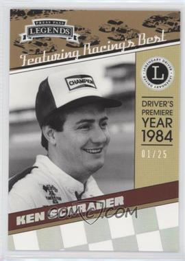 2011 Press Pass Legends - [Base] - Holofoil #33 - Ken Schrader /25