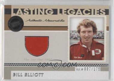 2011 Press Pass Legends - Lasting Legacies Memorabilia #LL-BE - Bill Elliott /175