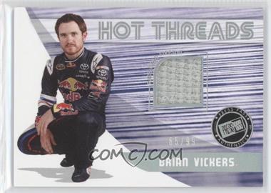 2011 Press Pass Premium - Hot Threads - Color 2 #HT-BV - Brian Vickers /99