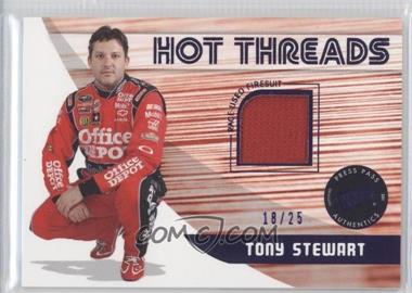 2011 Press Pass Premium - Hot Threads - Multi-color #HT-TS - Tony Stewart /25