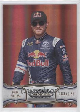 2011 Press Pass Showcase - [Base] - Gold #18 - Brian Vickers /125