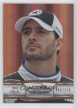 2011 Press Pass Showcase - [Base] - Gold #37 - Elite Exhibit - Jimmie Johnson /125