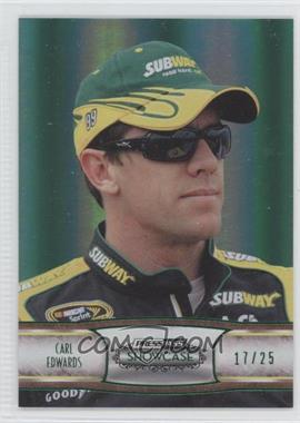 2011 Press Pass Showcase - [Base] - Green #39 - Elite Exhibit - Carl Edwards /25