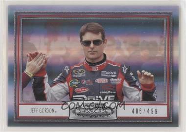 2011 Press Pass Showcase - [Base] - Silver #44 - Masterpieces - Jeff Gordon /499