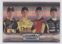 Classic Collections - Jeff Burton, Clint Bowyer, Kevin Harvick, Paul Menard #/4…