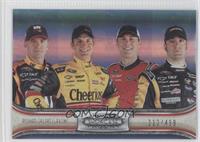 Classic Collections - Jeff Burton, Clint Bowyer, Kevin Harvick, Paul Menard #/4…