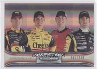 Classic Collections - Jeff Burton, Clint Bowyer, Kevin Harvick, Paul Menard #/4…