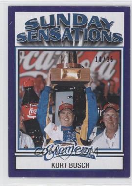 2011 Wheels Element - [Base] - Purple #66 - Sunday Sensations - Kurt Busch /25