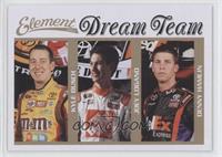 Dream Team - Kyle Busch, Joey Logano, Denny Hamlin