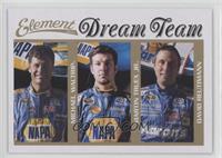 Dream Team - Michael Waltrip, David Reutimann, Martin Truex Jr.