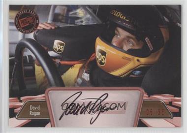 2012 Press Pass - Autographs - Red #PPA-DR1 - David Ragan /35