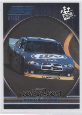 2012 Press Pass - Power Picks - Blue #75 - 2 Miller Lite Dodge (Brad Keselowski) /50