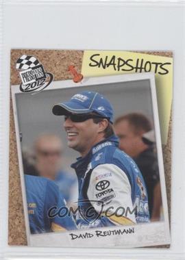 2012 Press Pass - Snapshots #SS 31 - David Reutimann