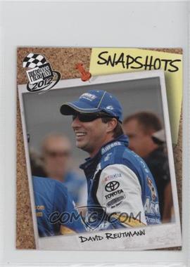 2012 Press Pass - Snapshots #SS 31 - David Reutimann