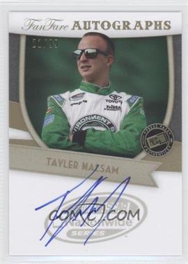 2012 Press Pass Fanfare - Autographs - Gold #FF-TM - Tayler Malsam /99