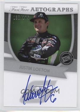 2012 Press Pass Fanfare - Autographs - Silver #FF-JL3 - Justin Lofton /175